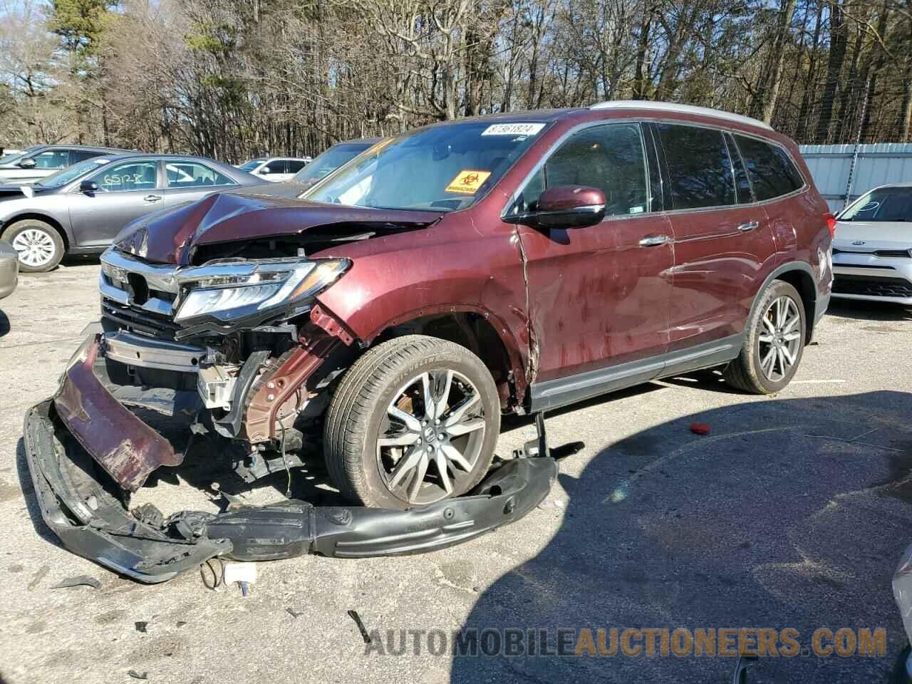 5FNYF6H09MB090815 HONDA PILOT 2021