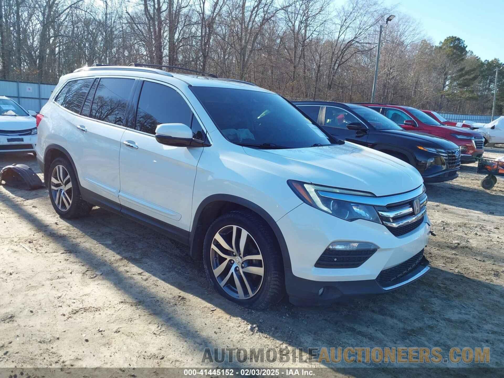 5FNYF6H0XGB053342 HONDA PILOT 2016