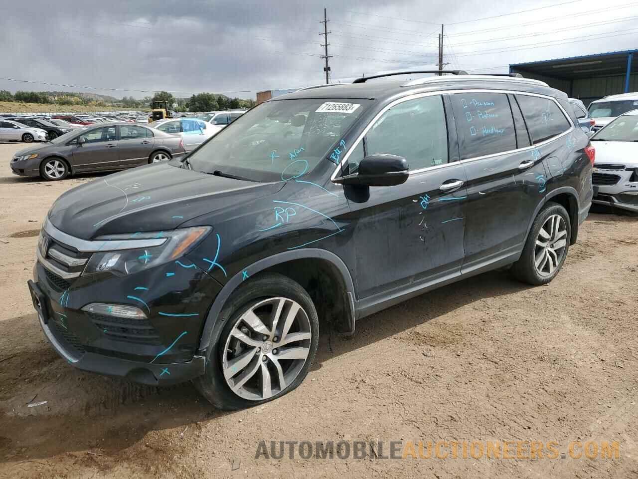 5FNYF6H0XJB050884 HONDA PILOT 2018