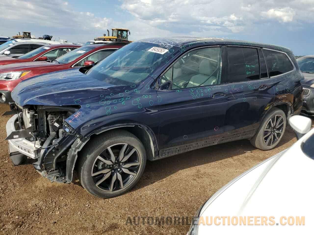 5FNYF6H0XMB014844 HONDA PILOT 2021