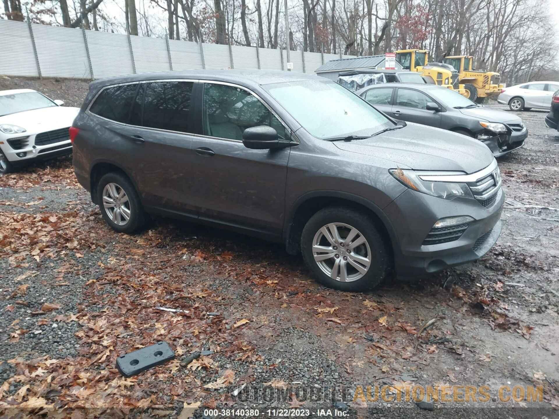 5FNYF6H11JB073138 HONDA PILOT 2018