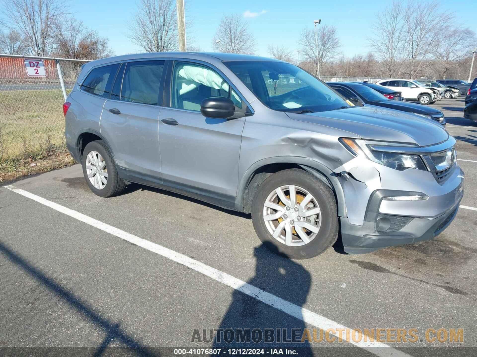 5FNYF6H11KB009506 HONDA PILOT 2019