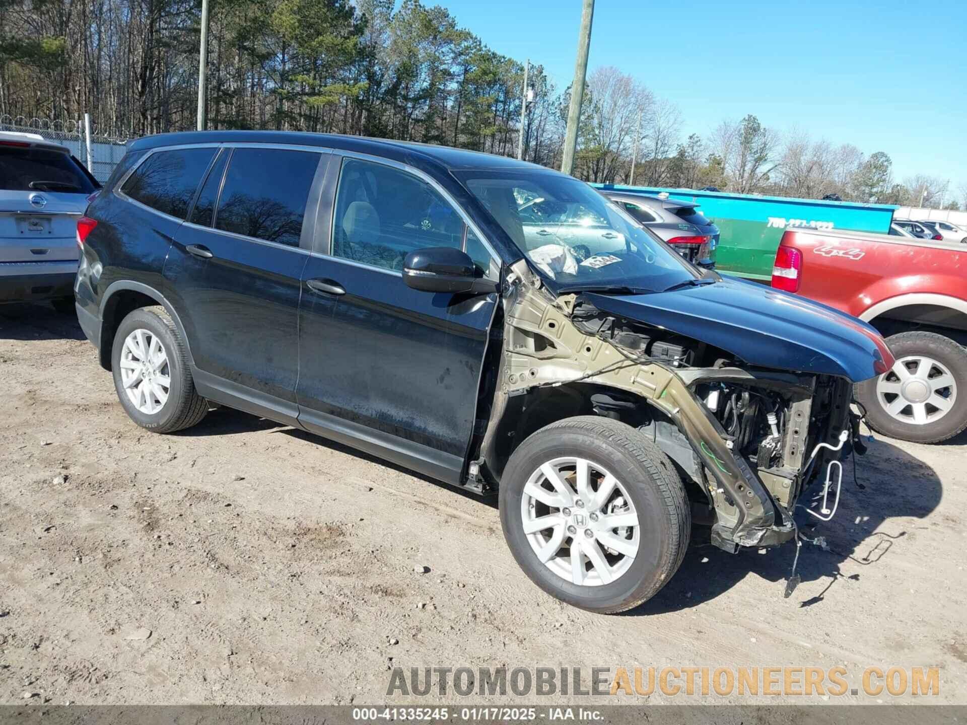 5FNYF6H11KB030968 HONDA PILOT 2019