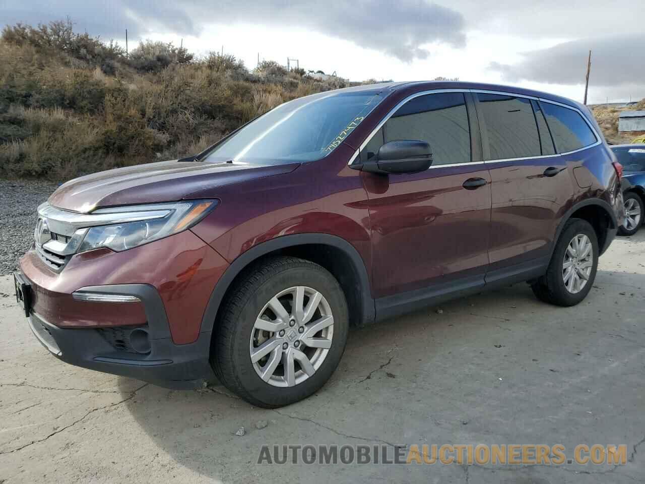 5FNYF6H13KB066208 HONDA PILOT 2019