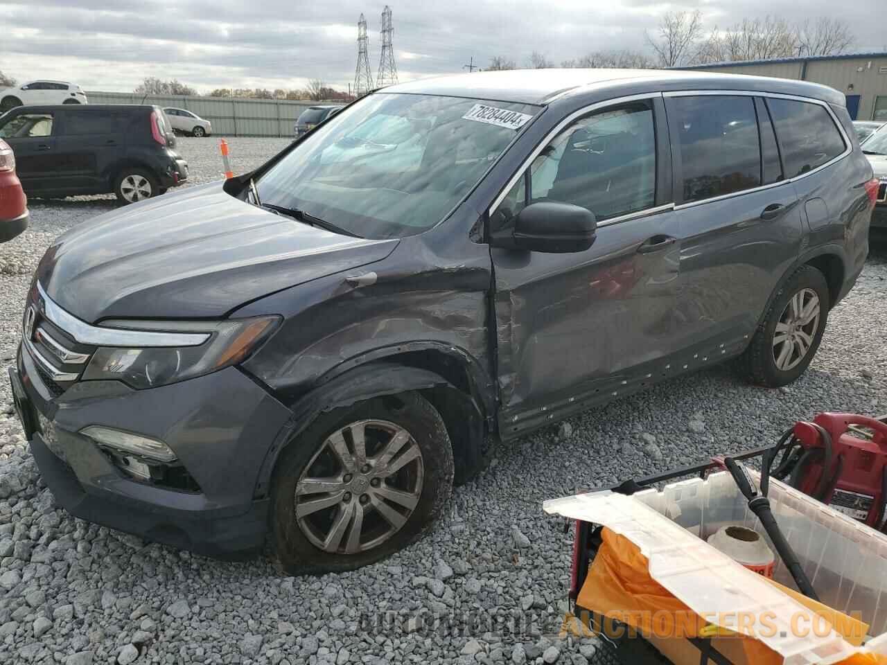 5FNYF6H14GB088273 HONDA PILOT 2016