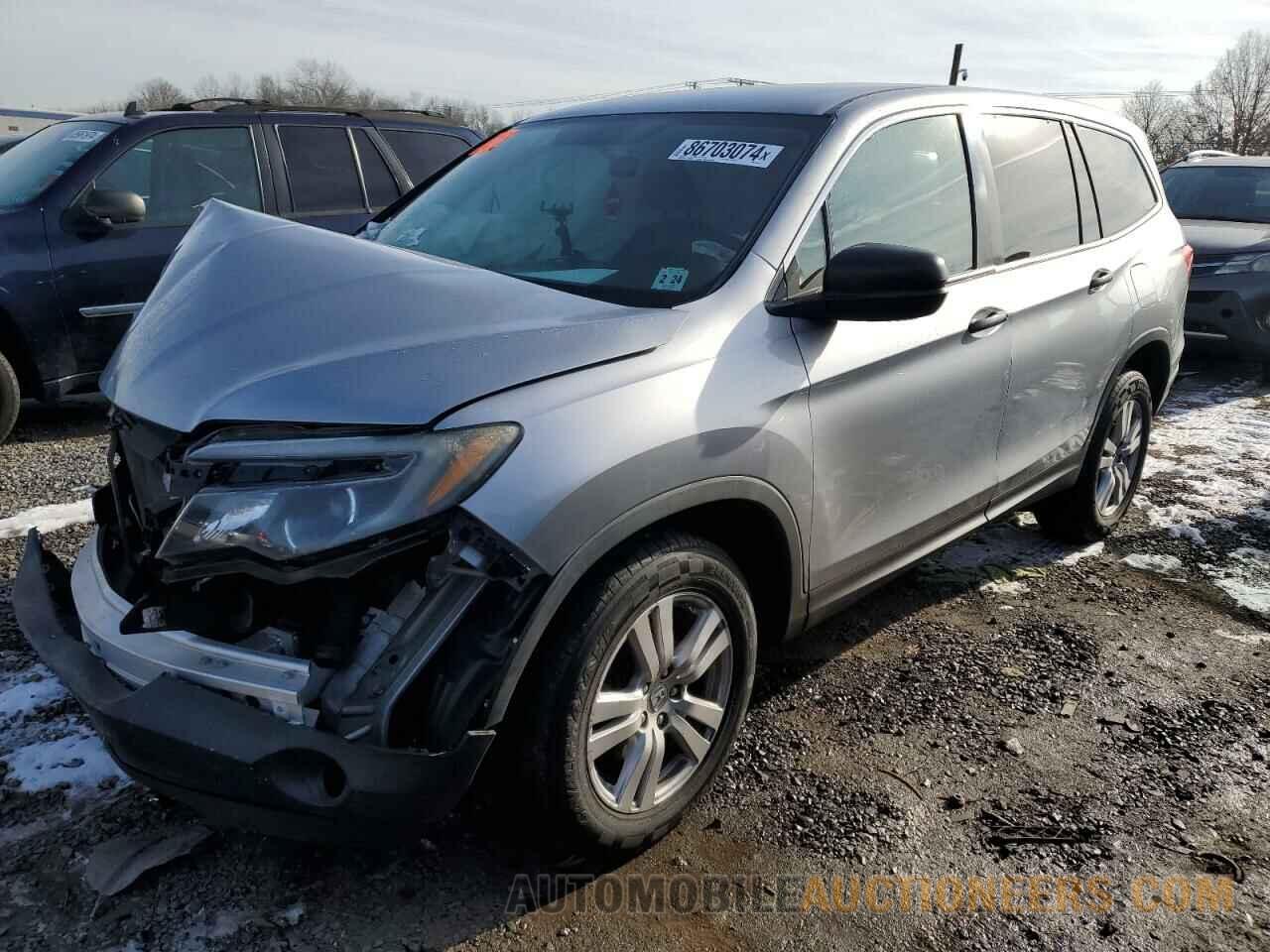 5FNYF6H15HB082869 HONDA PILOT 2017