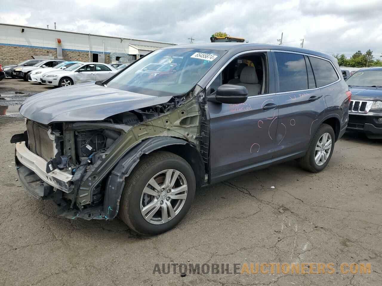 5FNYF6H15HB103929 HONDA PILOT 2017