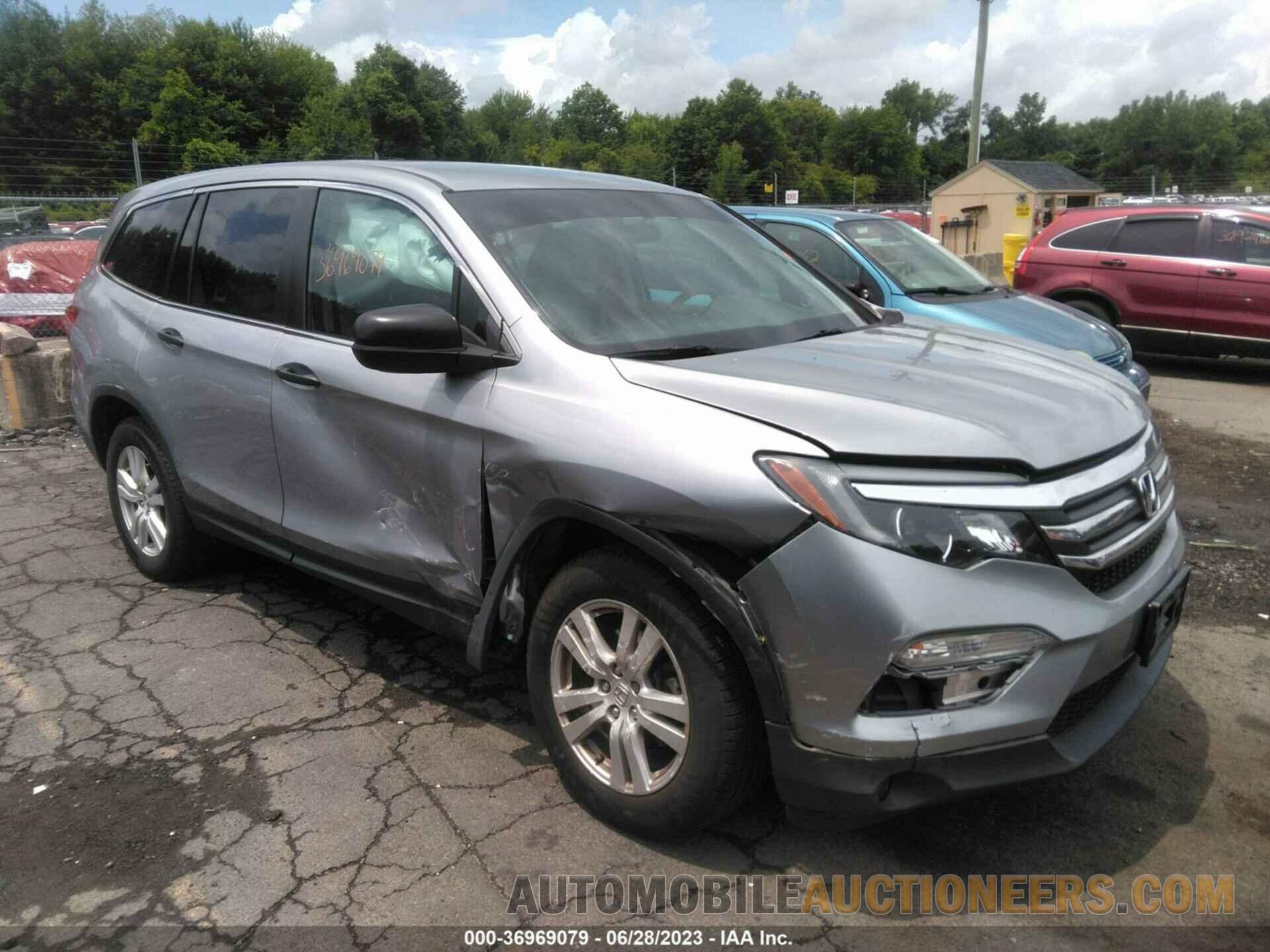 5FNYF6H15JB047951 HONDA PILOT 2018