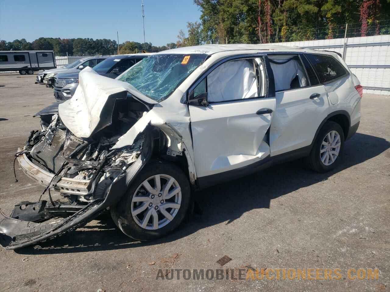 5FNYF6H15KB017026 HONDA PILOT 2019