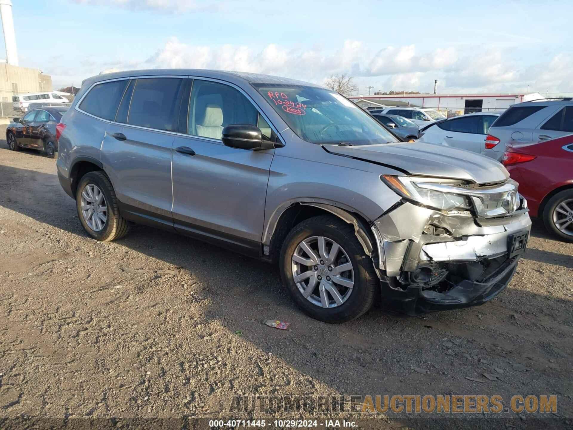 5FNYF6H15KB026552 HONDA PILOT 2019