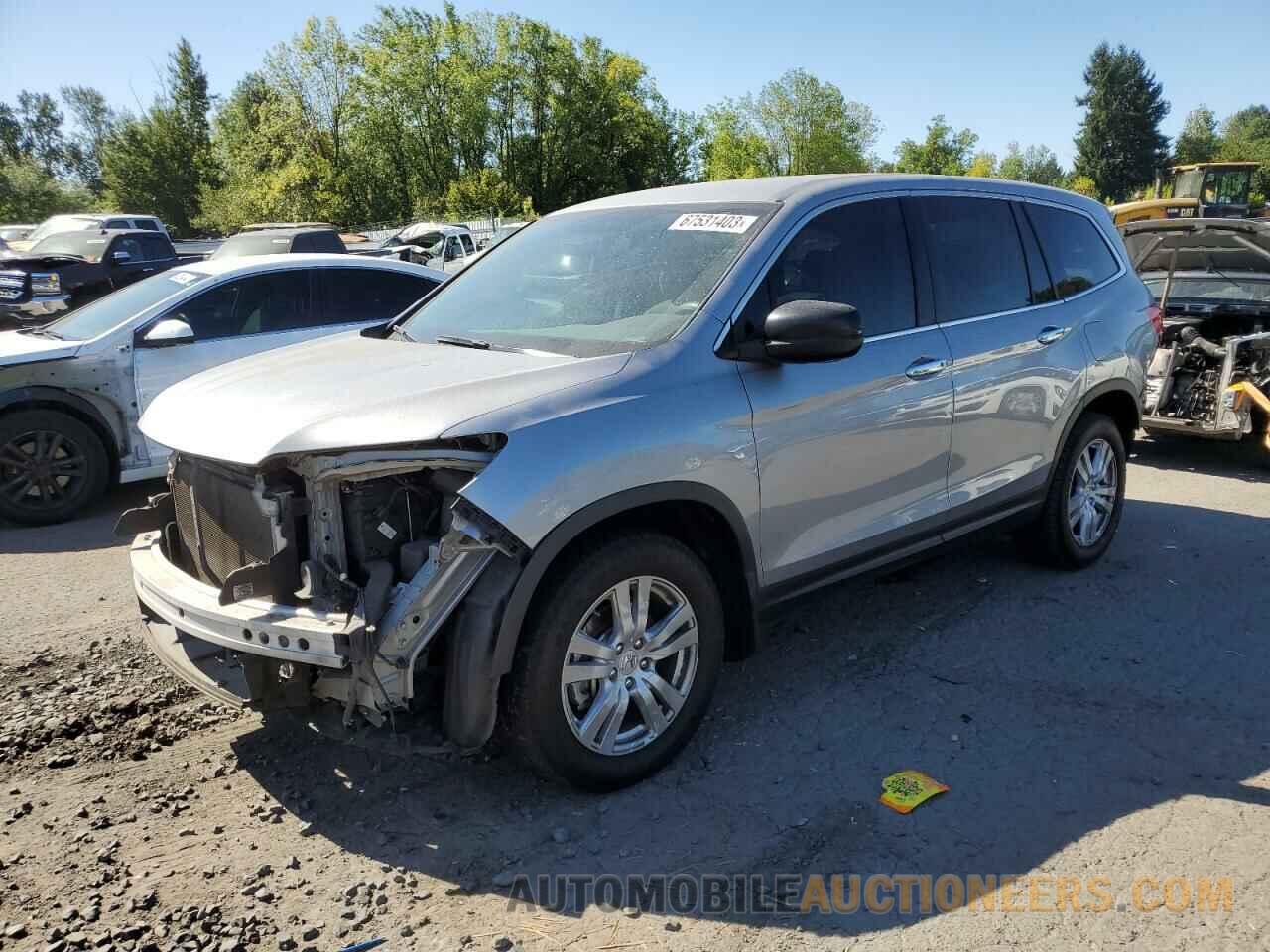 5FNYF6H16JB034626 HONDA PILOT 2018