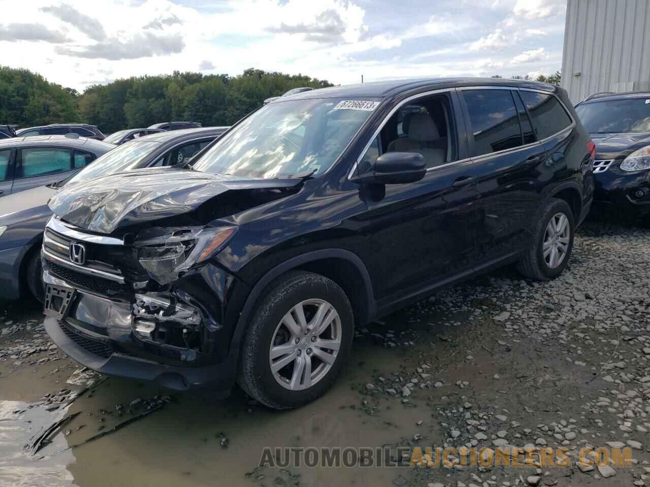 5FNYF6H16JB072566 HONDA PILOT 2018