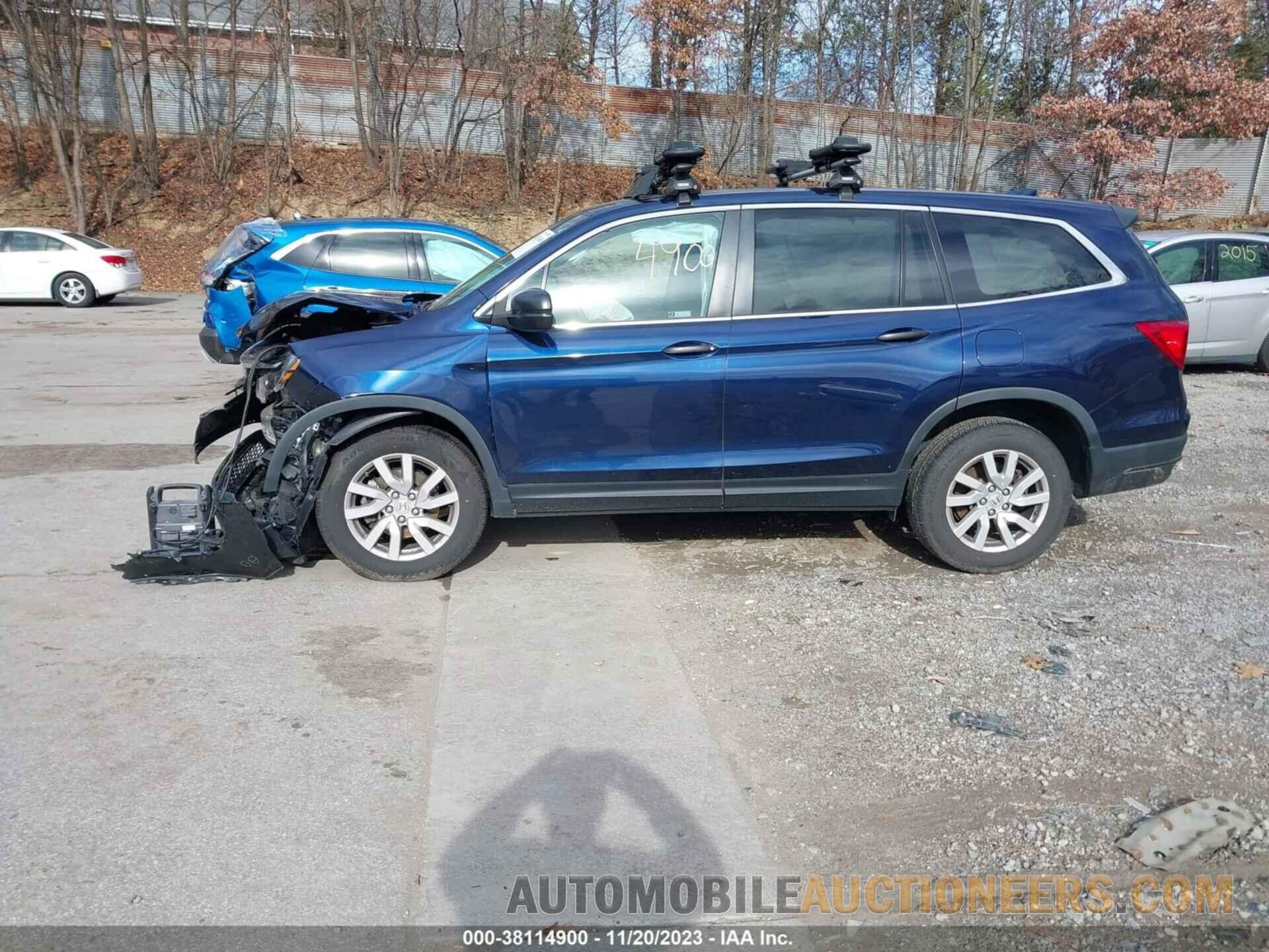 5FNYF6H17KB077213 HONDA PILOT 2019