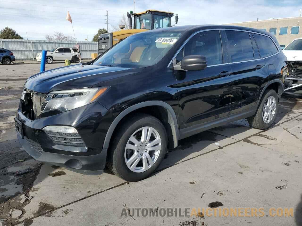 5FNYF6H18HB101964 HONDA PILOT 2017