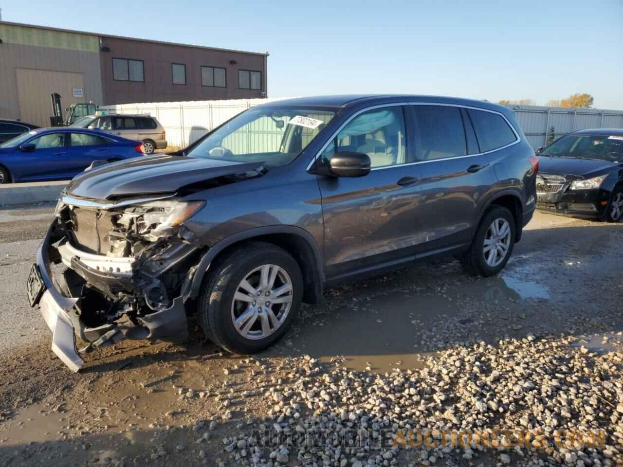 5FNYF6H19GB027923 HONDA PILOT 2016