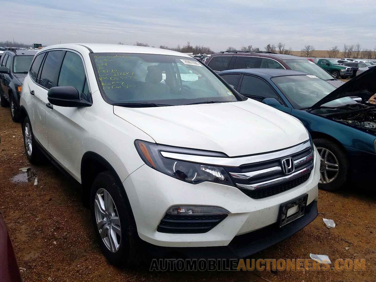 5FNYF6H19JB065479 HONDA PILOT 2018