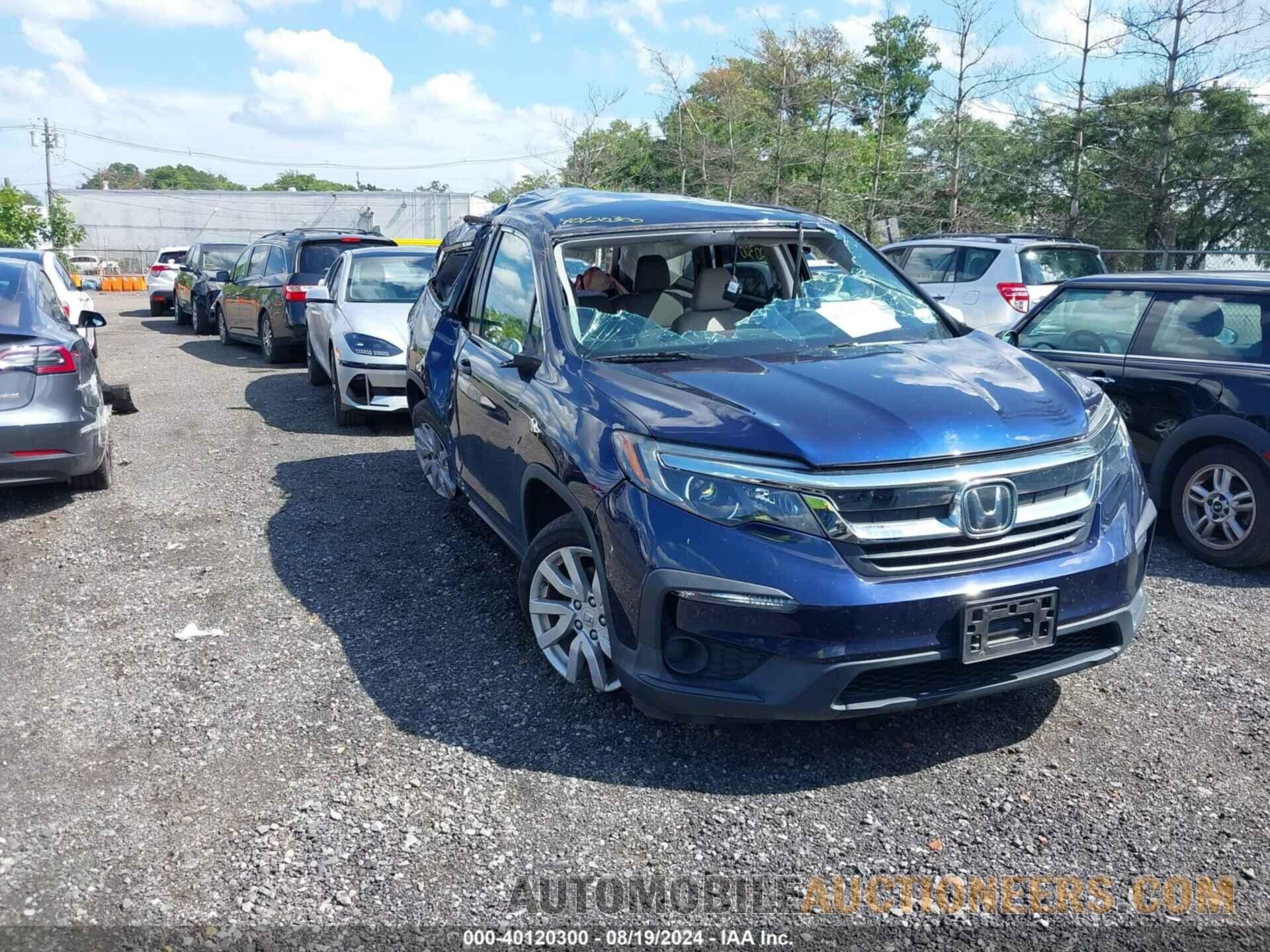 5FNYF6H19KB077231 HONDA PILOT 2019