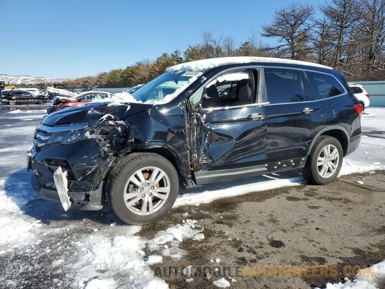 5FNYF6H1XHB077201 HONDA PILOT 2017