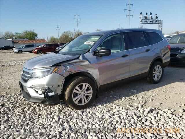 5FNYF6H1XJB063692 HONDA PILOT 2018