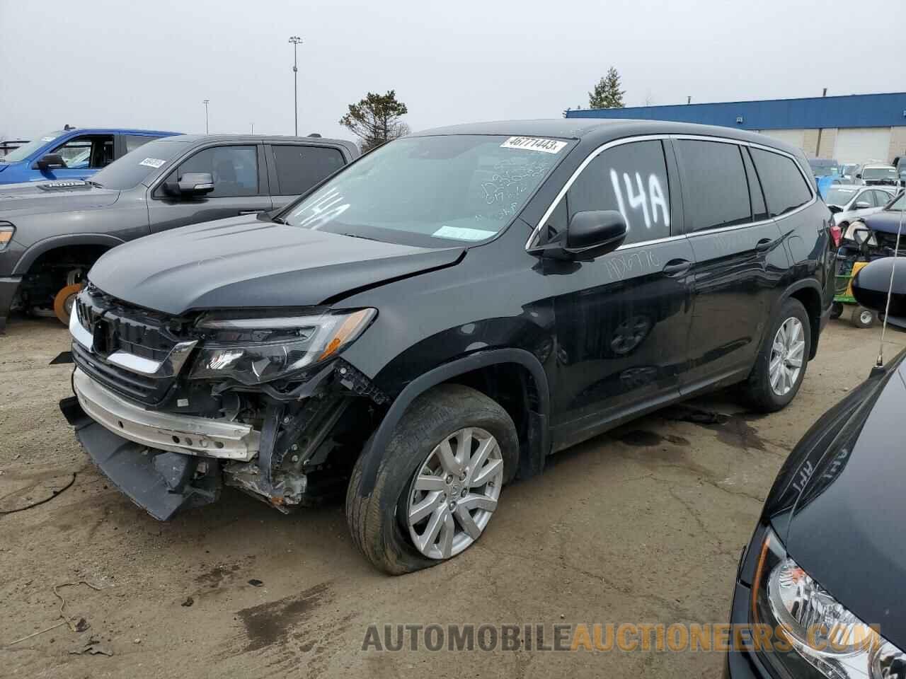 5FNYF6H1XMB017672 HONDA PILOT 2021