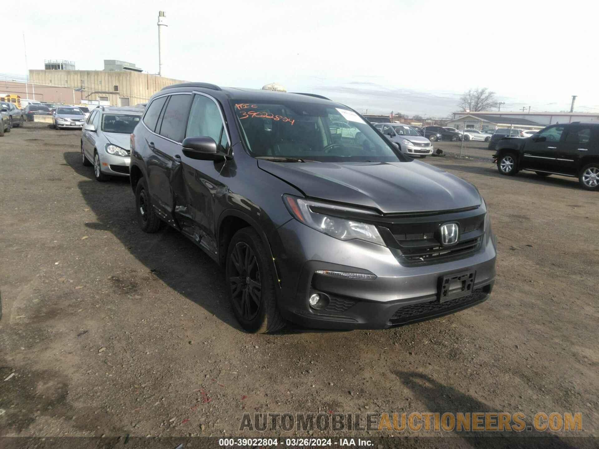 5FNYF6H20MB100911 HONDA PILOT 2021