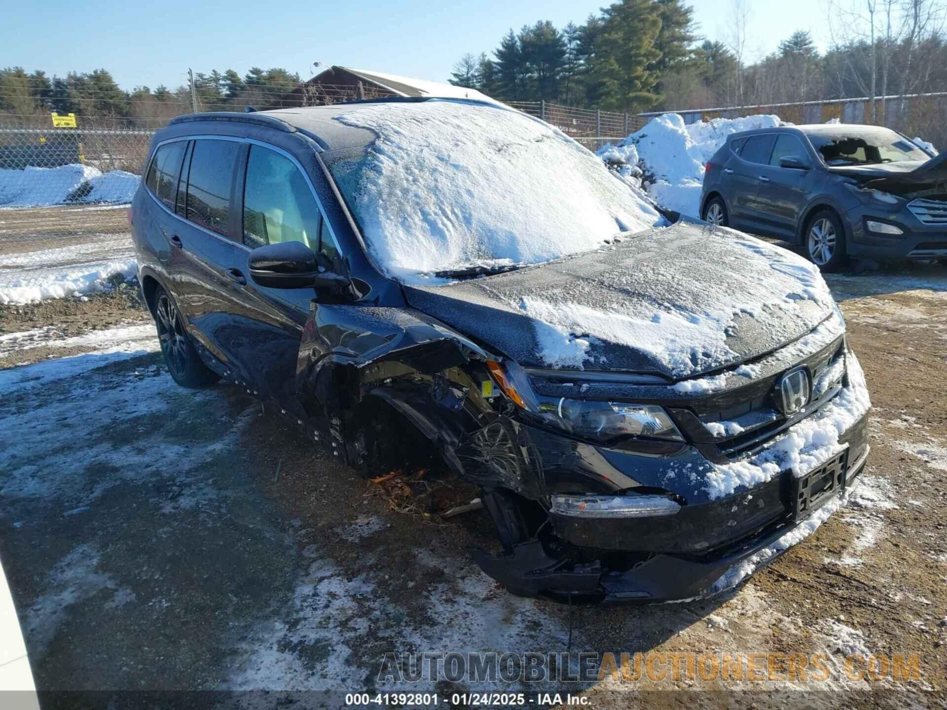 5FNYF6H20NB015763 HONDA PILOT 2022