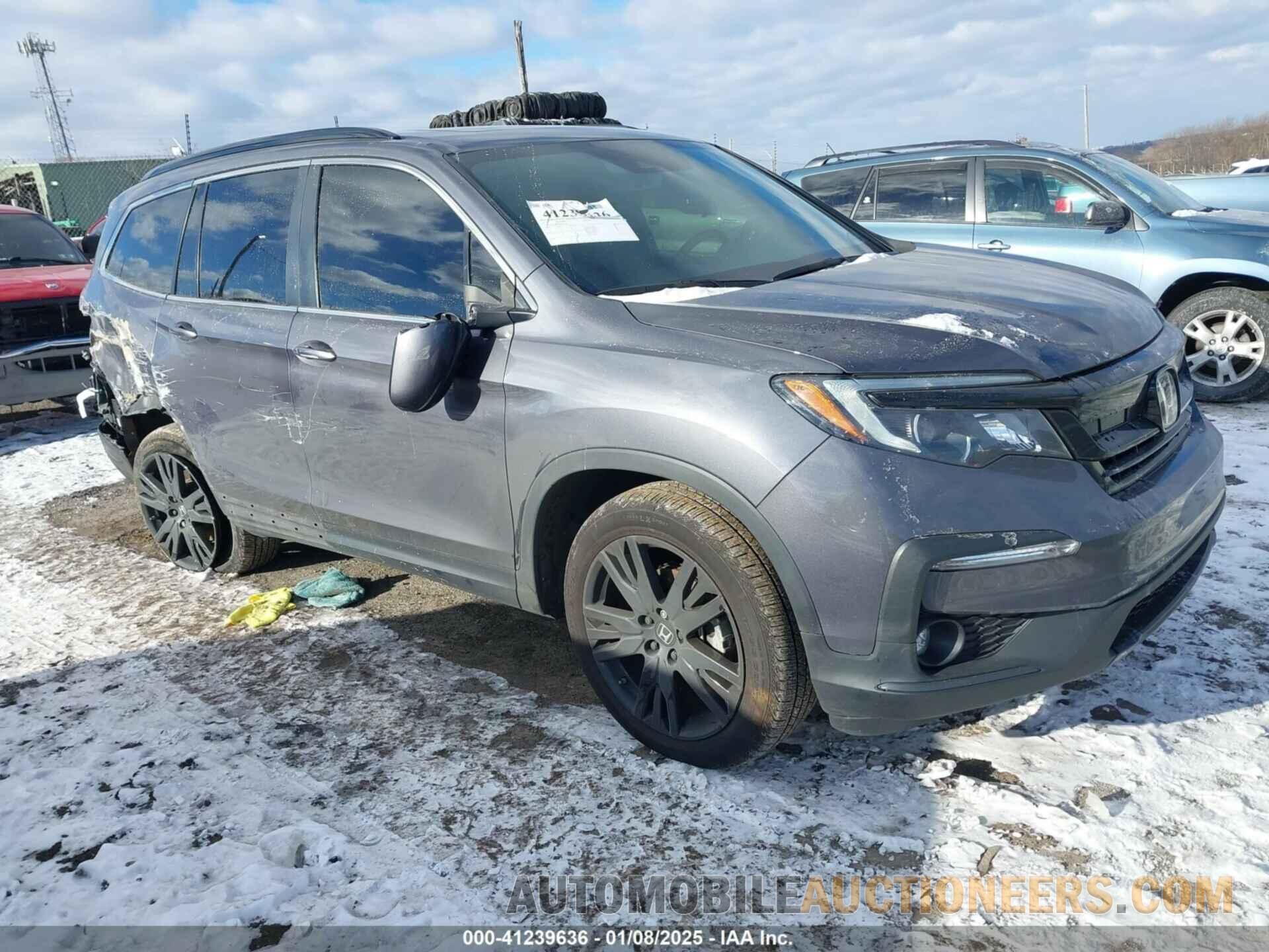 5FNYF6H20NB063506 HONDA PILOT 2022