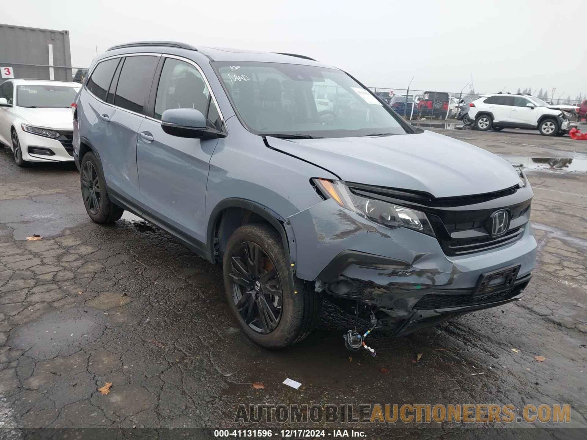 5FNYF6H20NB086199 HONDA PILOT 2022