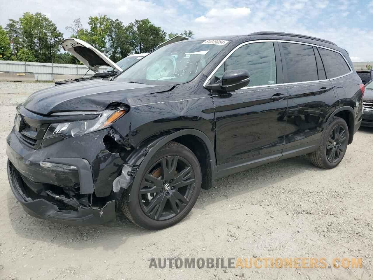 5FNYF6H20NB095789 HONDA PILOT 2022