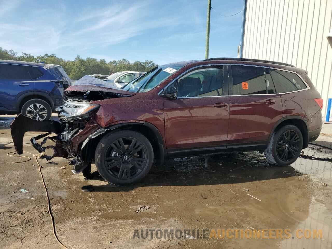 5FNYF6H20NB100957 HONDA PILOT 2022