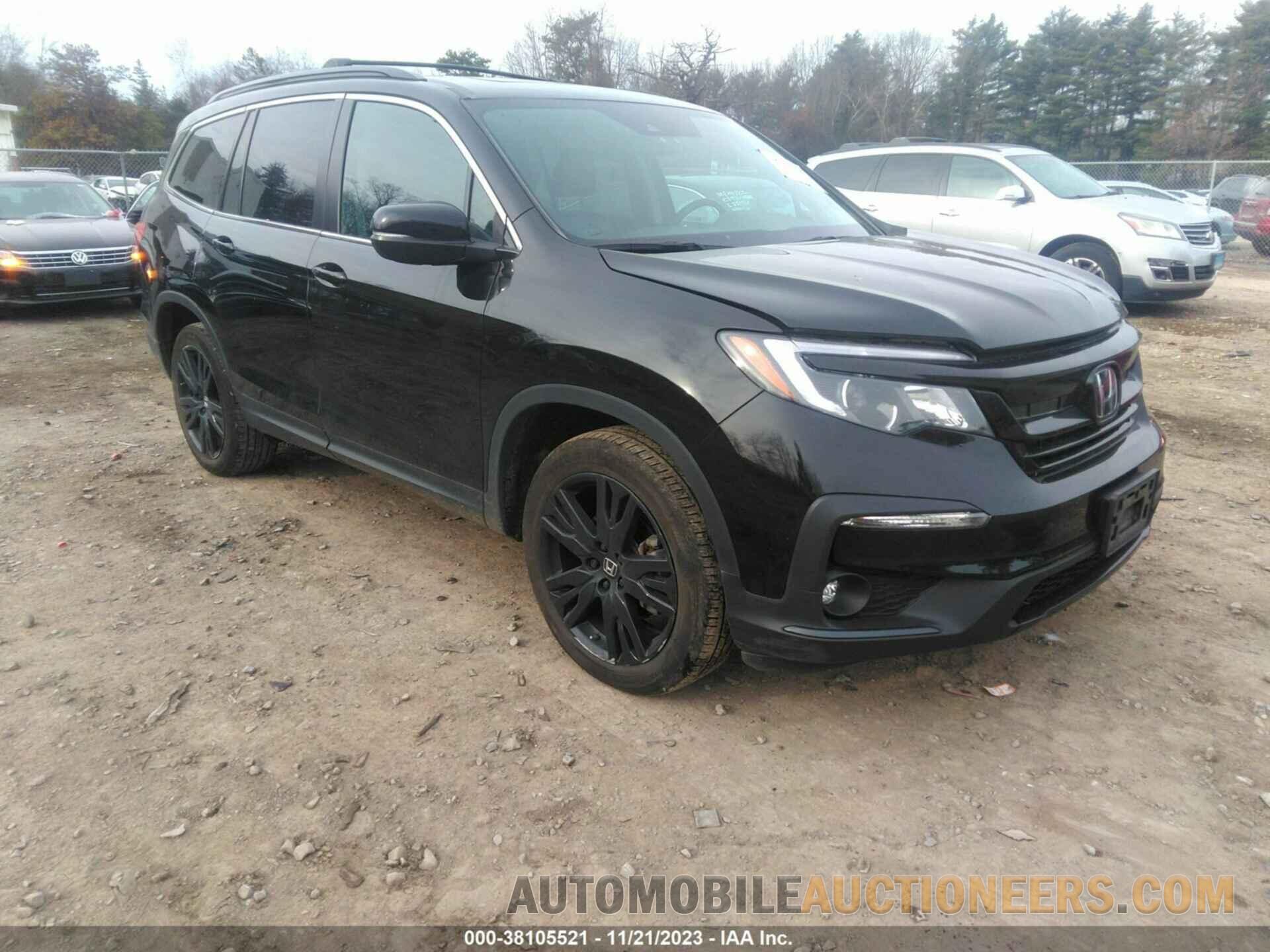 5FNYF6H21NB041000 HONDA PILOT 2022