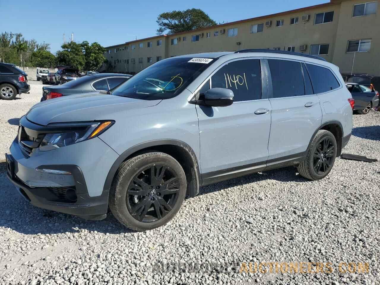 5FNYF6H21NB104497 HONDA PILOT 2022