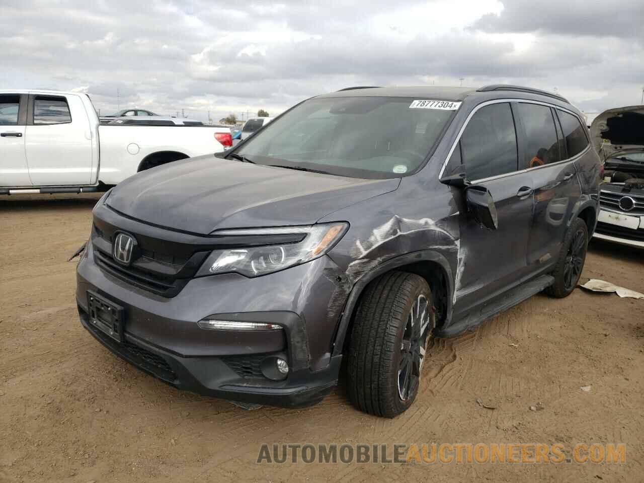 5FNYF6H22NB004490 HONDA PILOT 2022