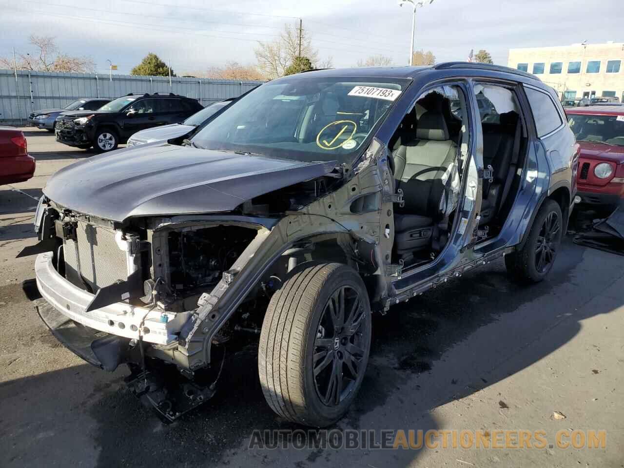 5FNYF6H22NB064401 HONDA PILOT 2022