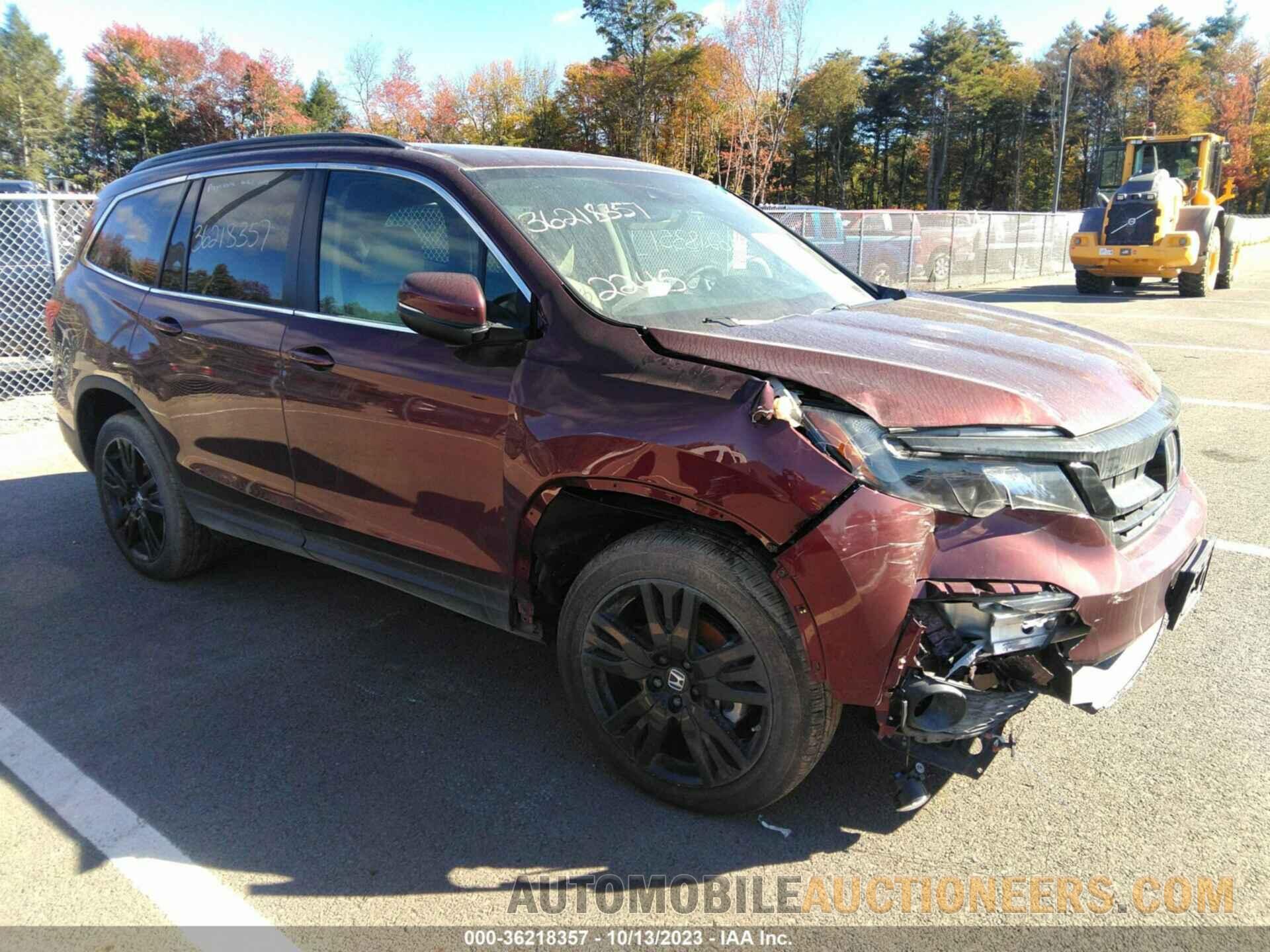 5FNYF6H22NB092862 HONDA PILOT 2022