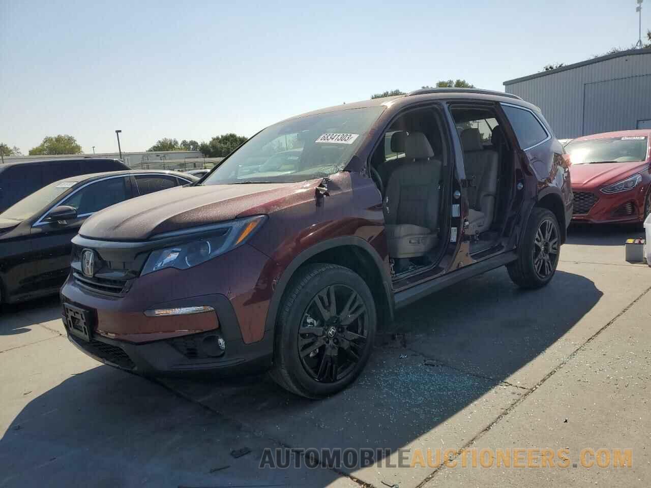 5FNYF6H22NB101625 HONDA PILOT 2022