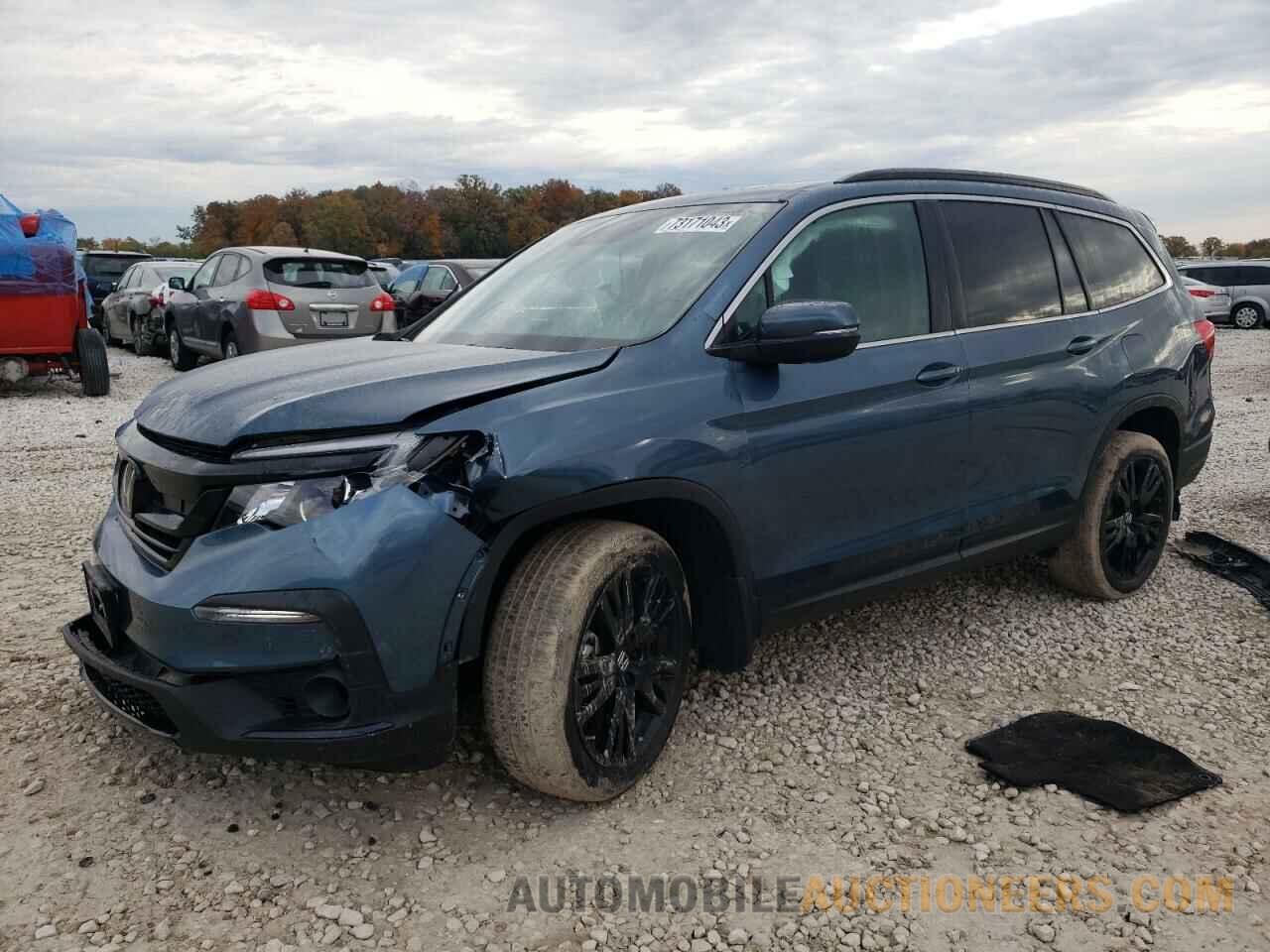 5FNYF6H23MB024827 HONDA PILOT 2021