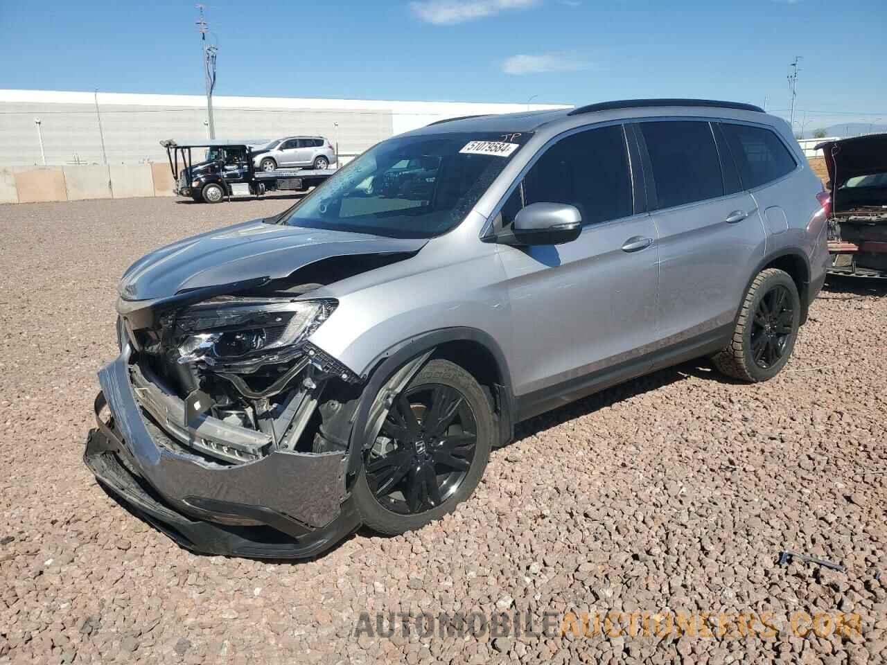 5FNYF6H23MB055432 HONDA PILOT 2021