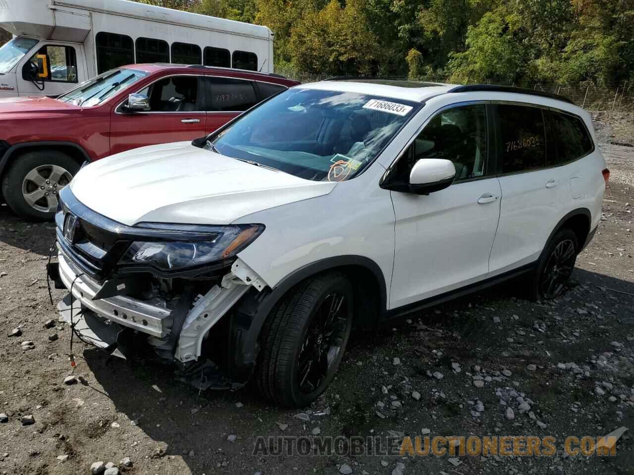 5FNYF6H23NB013988 HONDA PILOT 2022