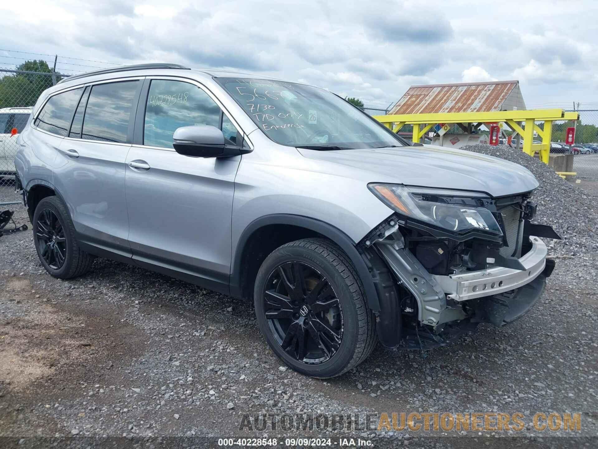 5FNYF6H24NB059247 HONDA PILOT 2022