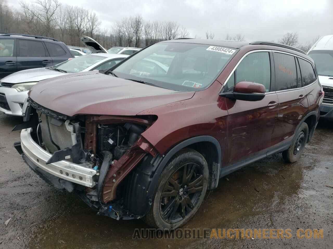 5FNYF6H24NB074346 HONDA PILOT 2022