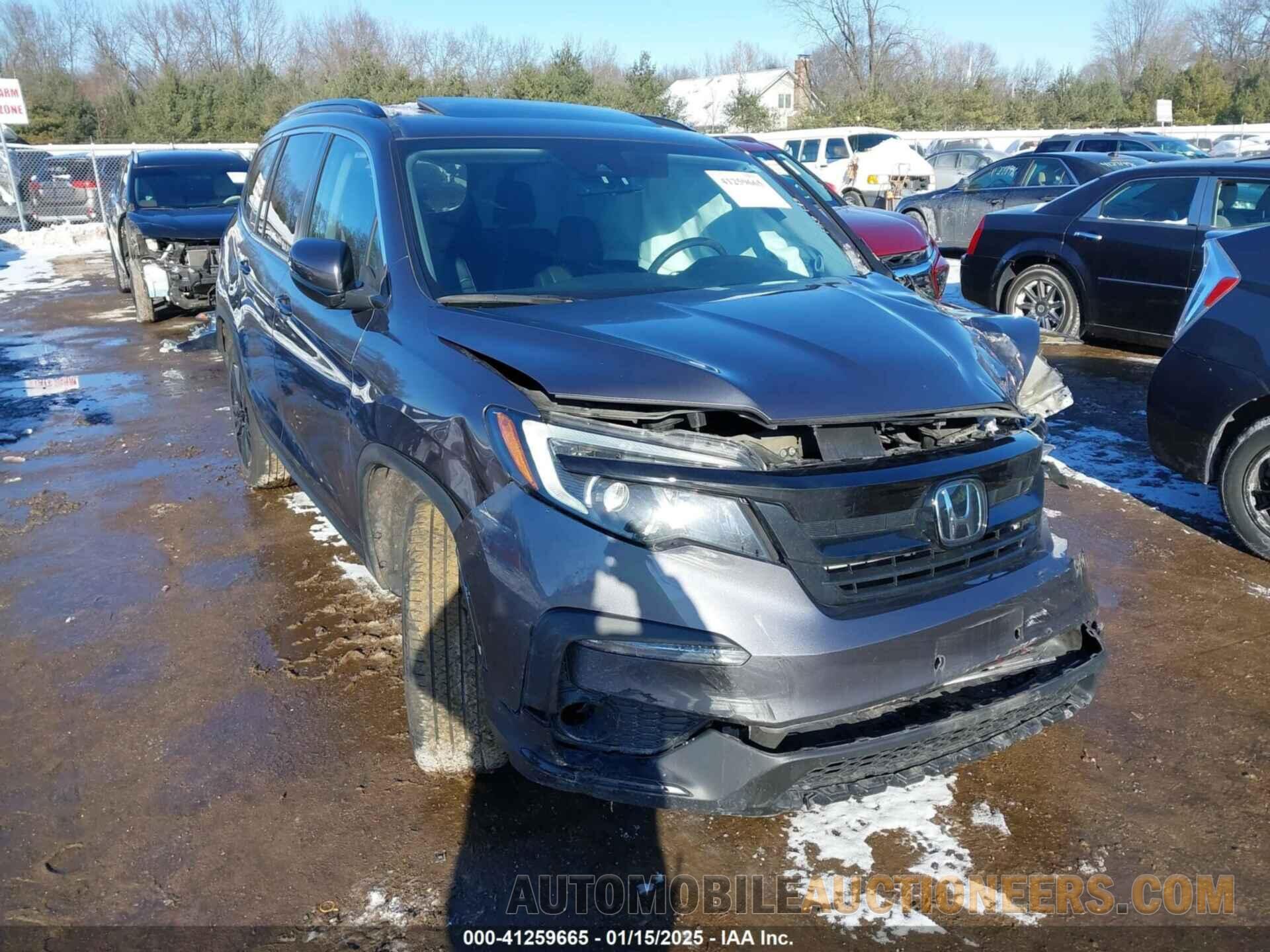 5FNYF6H24NB080714 HONDA PILOT 2022