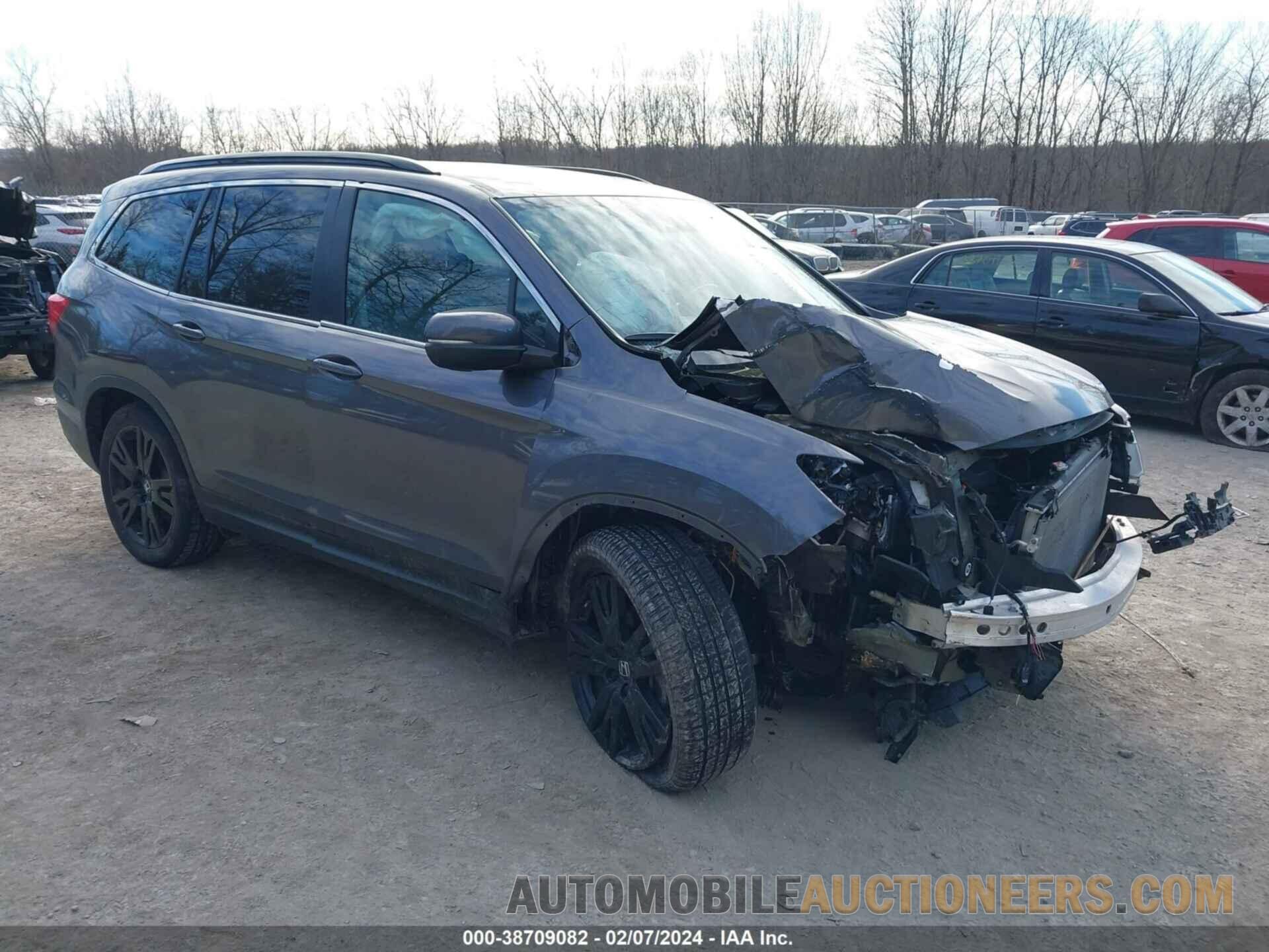 5FNYF6H25NB083072 HONDA PILOT 2022