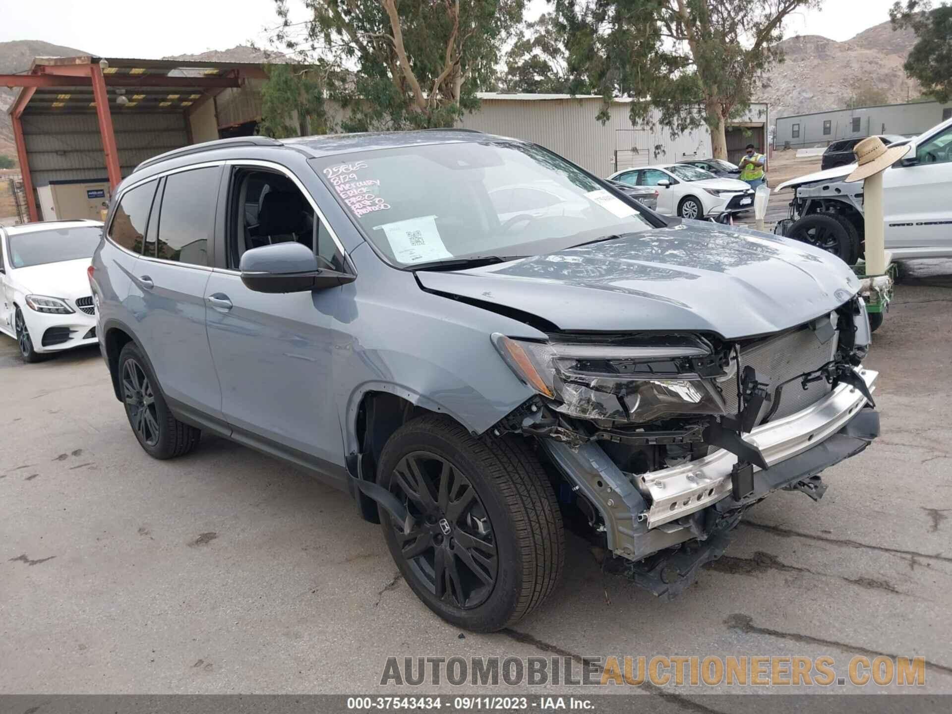 5FNYF6H25NB101098 HONDA PILOT 2022