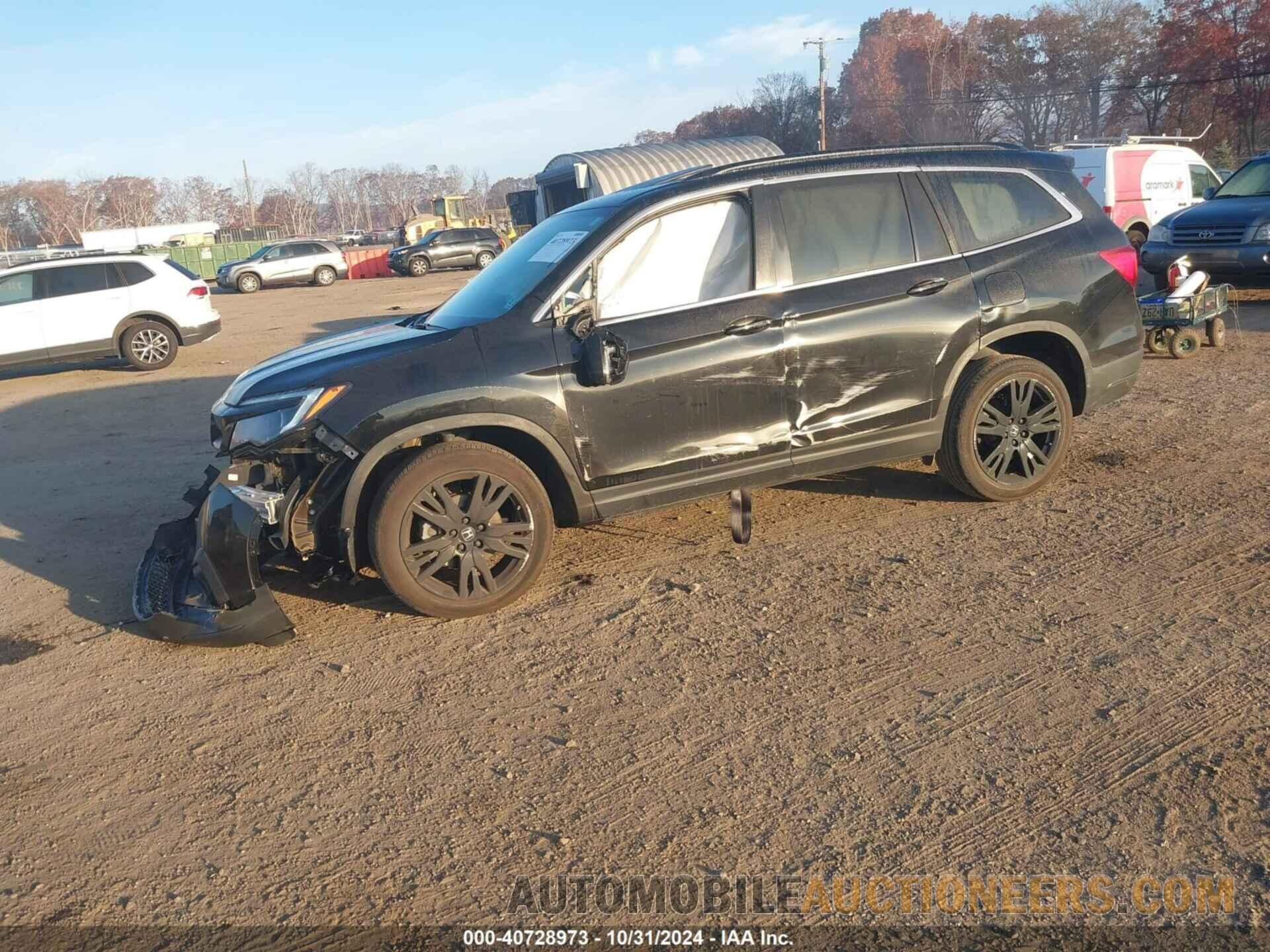 5FNYF6H26NB032969 HONDA PILOT 2022