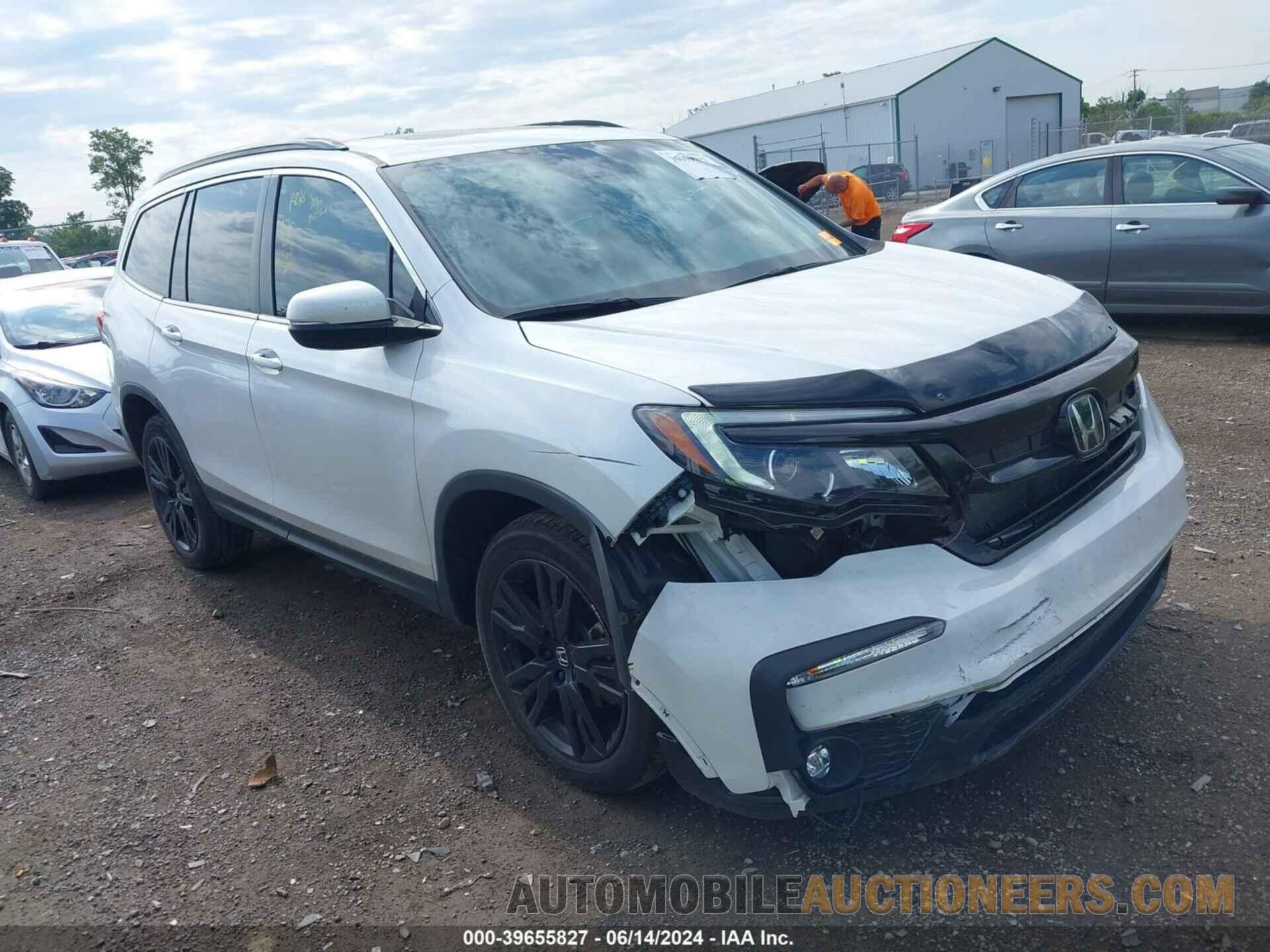 5FNYF6H26NB104625 HONDA PILOT 2022