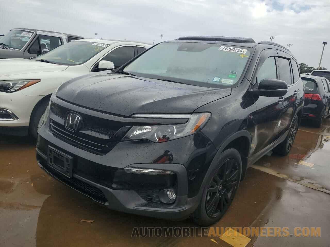 5FNYF6H27MB020537 HONDA PILOT 2021