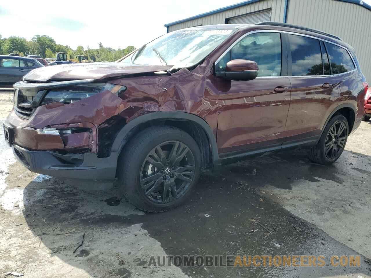 5FNYF6H27NB058125 HONDA PILOT 2022