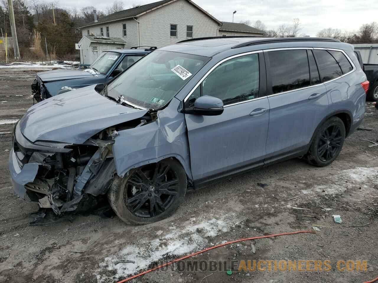 5FNYF6H27NB065687 HONDA PILOT 2022