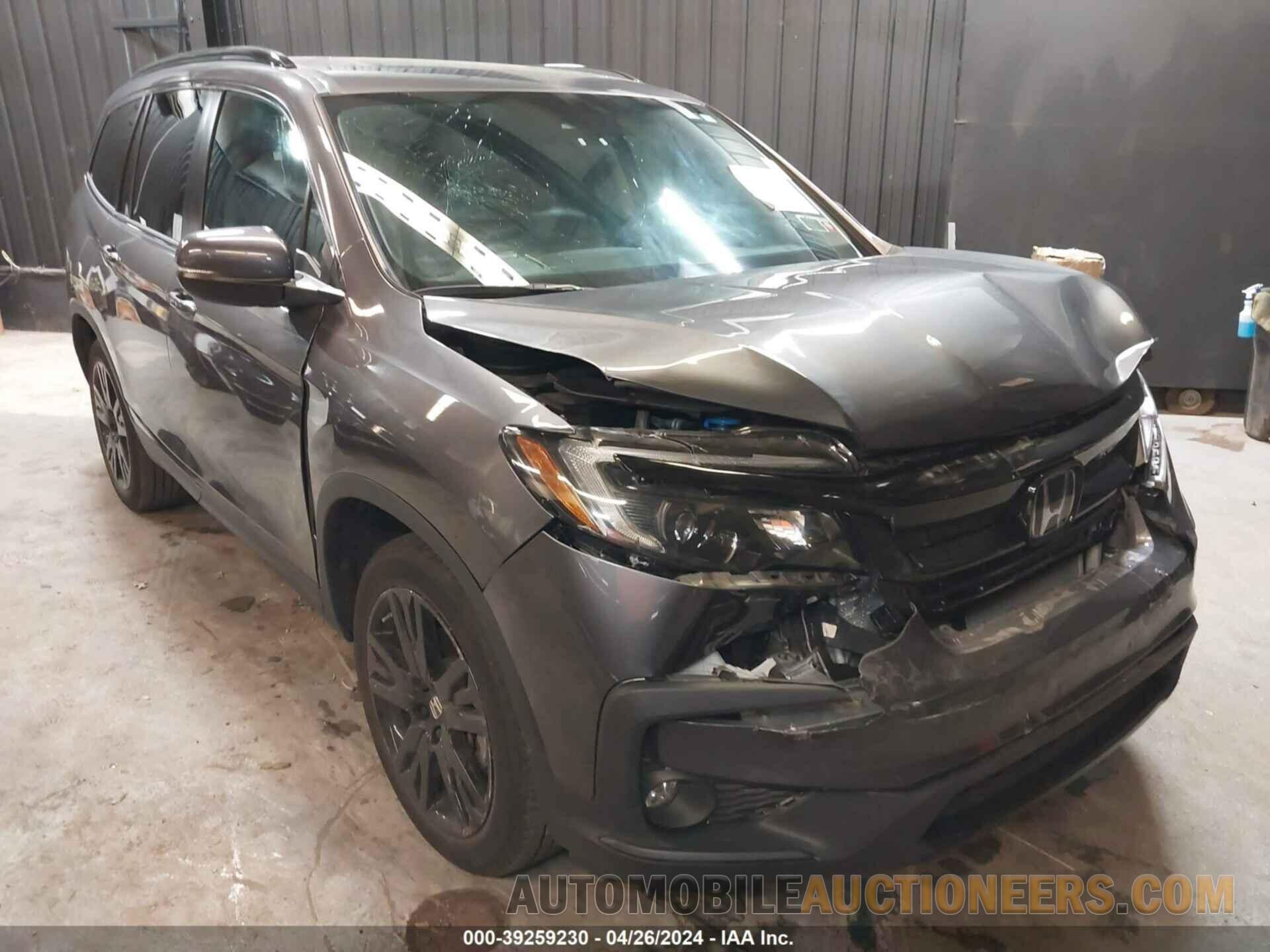 5FNYF6H27NB074471 HONDA PILOT 2022